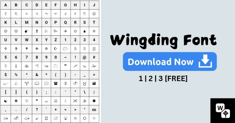 Wingding Font Download